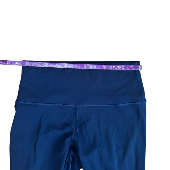 Lululemon Wunder Under High-Rise Tight Sz 6 Full-On Luxtreme 28" In True Navy - Picture 5 of 10